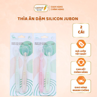 Thìa ăn dặm silicon jubon cho bé