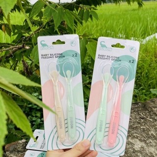Thìa Ăn Dặm Silicone Jubon Mềm Mại Và An Toàn Cho Bé