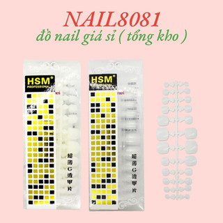 Móng up chân HSM hộp 504 móng ( chính hãng HSM )