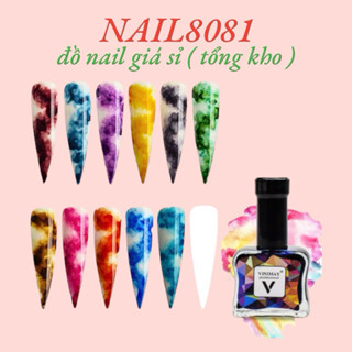 Cồn loang Vinimay lẻ màu , Loang cồn vân đá chai 15ml