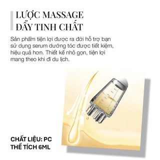 Lược massage đẩy tinh chất