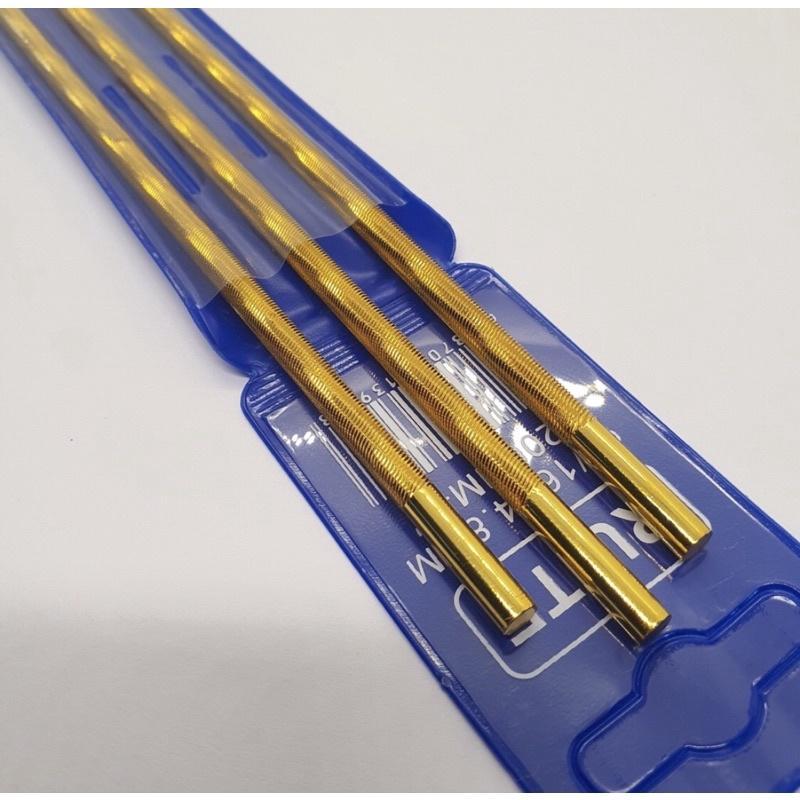 ( vỉ 3 cây) Dũa Xích Máy Cưa RUITE Mạ Vàng - Dũa cưa xích đủ thông số