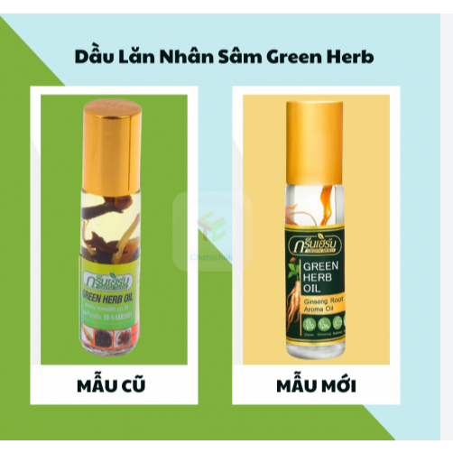 Dầu hít sâm dầu lăn thái lan