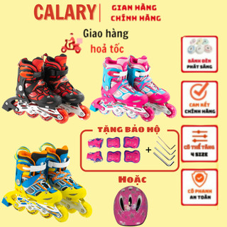  Giày Patin Trẻ Em  Cougar 835LSG - Có Bánh Phát Sáng, Phanh An Toàn