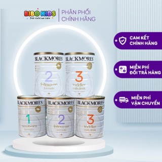 Sữa blackmores đủ số hộp 900g úc