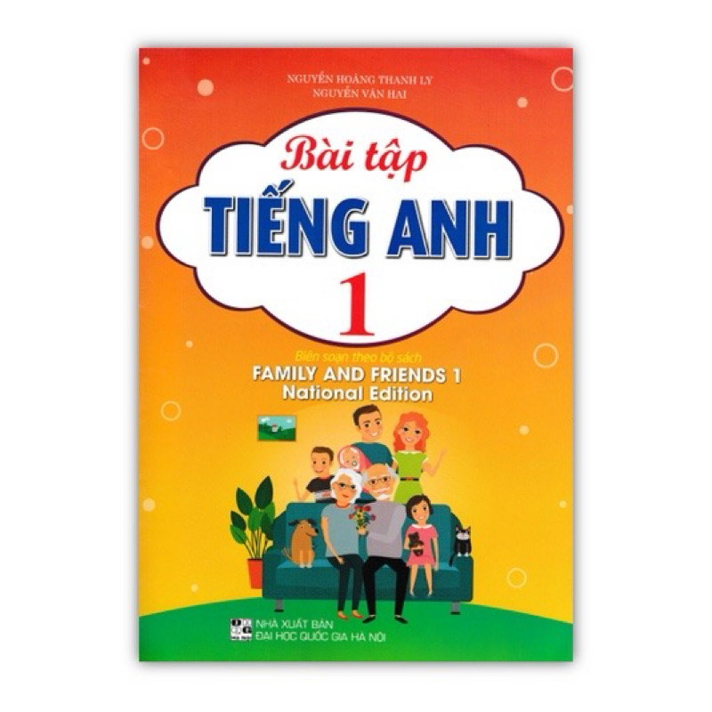 Sách - Bài Tập Tiếng Anh 1 (Biên Soạn Theo Bộ Sách Family And Friends 1 National Edition)