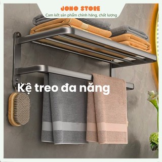 Kệ để đồ nhà tắm, khăn tắm, khăn mặt trong nhà tắm chất liệu inox cao cấp