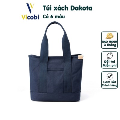 Túi xách nữ vải Canvas dày dặn Dakota Vicobi CV1