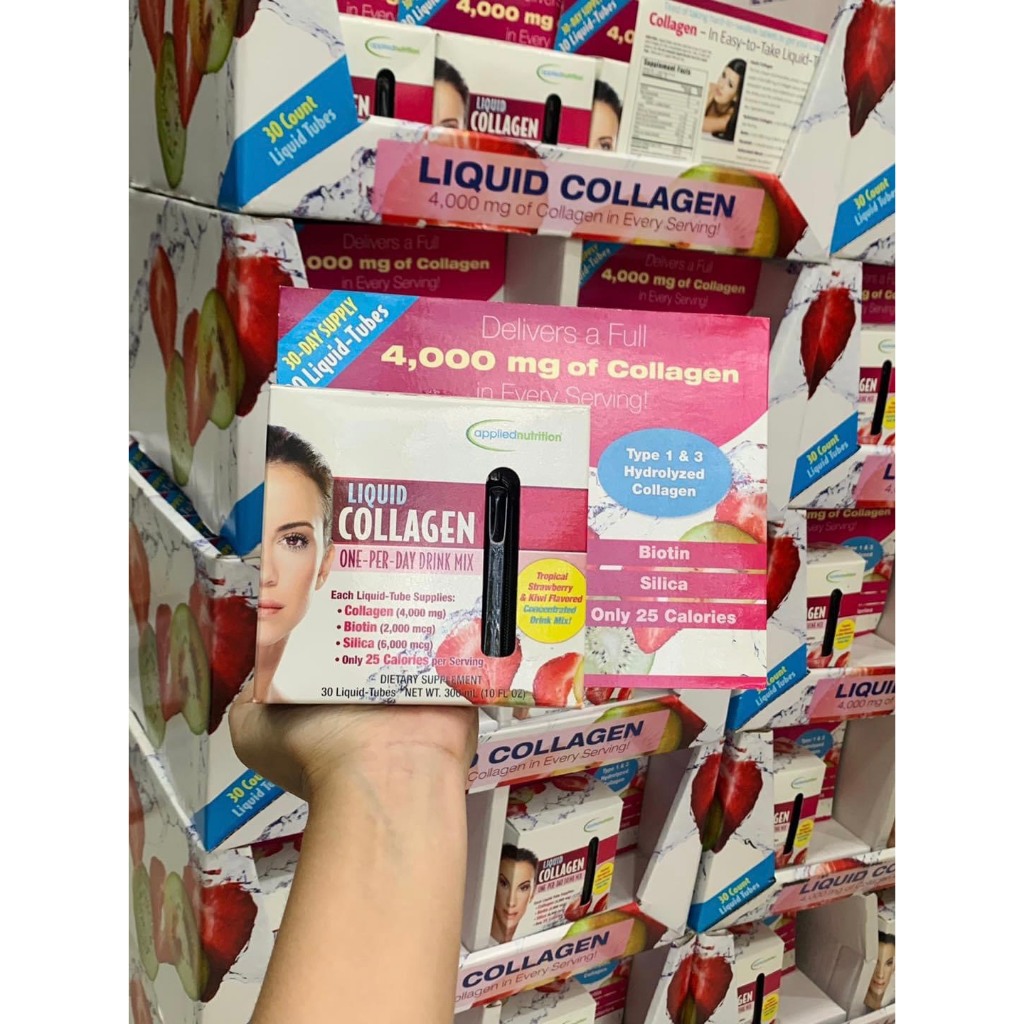 Collagen dạng nước Liquid Collagen - 30 Ống Mỹ