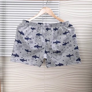 Quần Đùi Mặc Ngủ Nam Quần Đùi Nam Thun Cotton Mặc Nhà - Chất Cotton Mềm Mại