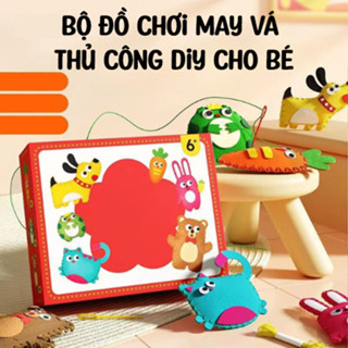 [PHIÊN BẢN TỐT NHẤT] Bộ Đồ Chơi May Vá Thủ Công Cho Bé Bigcitybuy, May Vá Cho Bé Đồ Chơi DIY, Đồ chơi thủ công thú vị