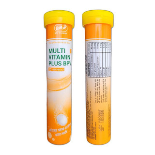 C Sủi NUTRI VITAMIN Hương Cam tăng sức đề kháng( tube 20 viên) -Bổ sung vita