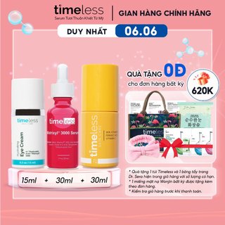 Combo Serum Vitamin C 20% Dưỡng Sáng Da + Kem Mắt + Serum Matrixyl®️ 3000 Cấp Ẩm Và Ngừa Lão Hóa