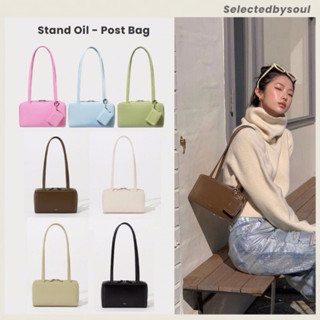   AUTHENTIC 100% Túi xách thời trang hộp thư Stand Oil Post Bag 