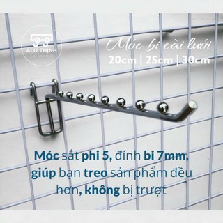 Móc bi cài lưới giá rẻ 20 cm -5 bi