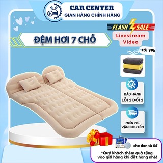 Đệm hơi ô tô 7 chỗ, nệm hơi oto SUV  kích thước phủ nỉ nhung cao cấp kèm bơm và 2 gối, túi đựng LỖI 1 ĐỔI TRONG 3 NGÀY