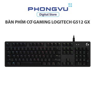 Bàn phím cơ gaming logitech g512 gx - bảo hành 24 tháng