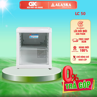Lc 50 màu trắng -- tủ mát alaska 50 lít lc-50 - bảo hành chính hãng - miễn phí giao hcm