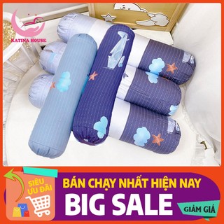 ( Xả kho Giảm giá sốc) Gối ôm tencel cho bé, gòn lông vũ nhân tạo êm ái mềm mại, vải mát mẻ thấm hút tốt