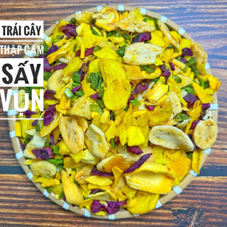 1KG TRÁI CÂY THẬP CẨM SẤY (VỤN BỂ)