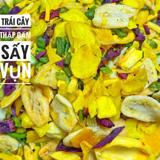 1KG TRÁI CÂY THẬP CẨM SẤY (VỤN BỂ)