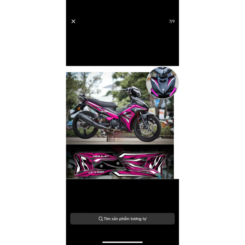 tem rời ex135 mẫu lc đủ màu