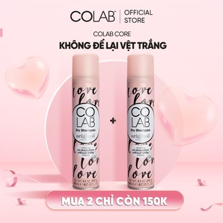 Dầu gội khô COLAB Original hương nguyên bản 200ml giúp tóc sạch sau 5s Vitamin E dưỡng tóc bóng mượt