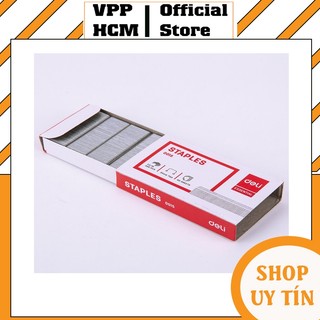 Hộp ghim dập 23/10 deli e0015 kim bấm được 60 tờ/ lần