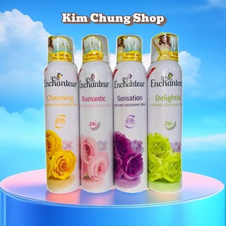 Xịt khử mùi toàn thân🥇Hương nước hoa Enchanteur 150ml
