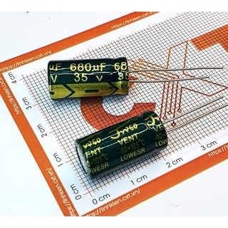 Tụ hóa 680uf 35v 10x20mm