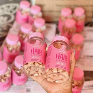   THANH LÝ  Kẹo dẻo vitamin kích thích mọc tóc Sweet Bunny Hare Hair Vitamin Gummies 60 viên 