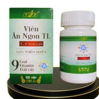 Viên uống tăng cân TL 100 Viên Chính Hãng, giúp ăn ngon,ngủ ngon ,tăng cường hấp thu dinh dưỡng
