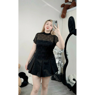 [N.T BIGSIZE] SET ÁO REN KÈM ỐNG BIGSIZE