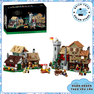 [Có sẵn] Đồ chơi lắp ráp C1679 10332 Medieval Town Square - Mô hình lắp ghép Thị trấn trung cổ