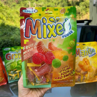 Kẹo dẻo trái cây mix vị Coowy gói 500gr