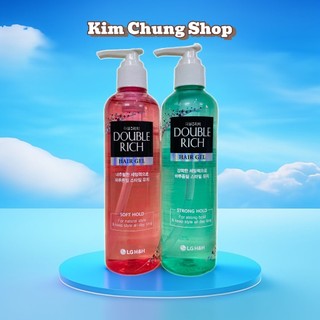 Gel tạo kiểu tóc giữ nếp tự nhiên Double Rich 250ml