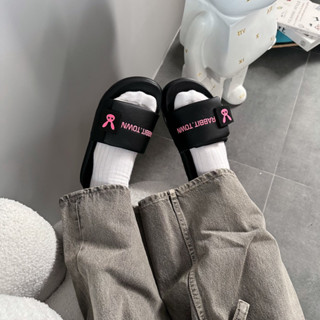 [Hàng Chuẩn] Dép Rabbit Town đế cao 4cm nam nữ , in nổi êm chân