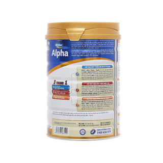 Sữa bột Vinamilk Dielac Alpha 4 900g