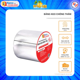 Băng keo chống thấm TÔ NGA DŨNG Cuộn 10F 10cm*5m