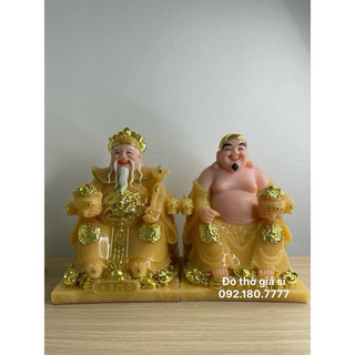 Tôn tượng thần tài thổ địa đá phú quý thạch anh