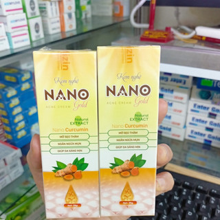 Kem nghệ nano mida gold - hết mụn, mờ sẹo thâm, sáng da - acne cream -tuýp 25g