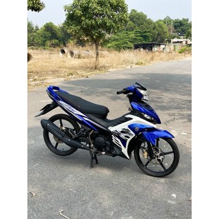 Tem chế lc exciter 135 xanh trắng