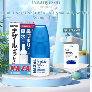 Xịt mũi nazal nhật bản - xịt ngạt mũi, sổ mũi, xoang - 30ml