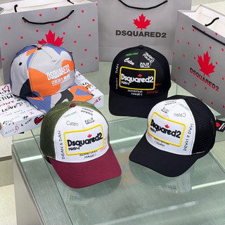 Nón kết phối lưới DSQ2 hot trend - Dsquared2 mũ lưỡi trai nam nữ thêu siêu nét hàng quảng châu 1:1