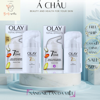 Kem olay 7in1, Olay total effects 7 in 1. kem ngày và đêm ngừa  lão hóa của da,dưỡng da trắng sáng mịn HOT New-á châu