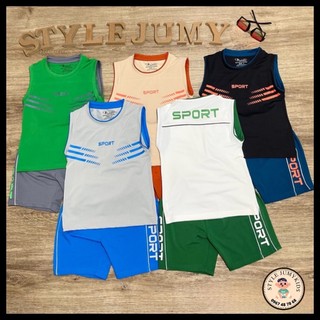 Bộ thể thao thun lạnh STYLEJUMY 94 (14-48kg), phong cách thể thao mát mẻ thông thoáng, thun lạnh loại 1 siêu mát mùa hè