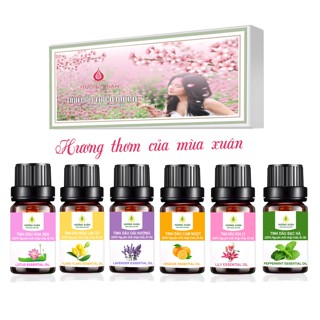 Tinh Dầu Thơm Phòng | Tinh Dầu Hương Xuân Nguyên Chất Thiên Nhiên, Tinh Dầu Khuếch Tán Hương Tự Nhiên Chai 10ml 30m 50ml