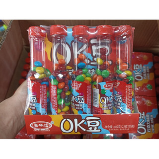 Sỉ 1 khay 20 lọ kẹo Socola trái cây Hình Chai Cola tiện lợi