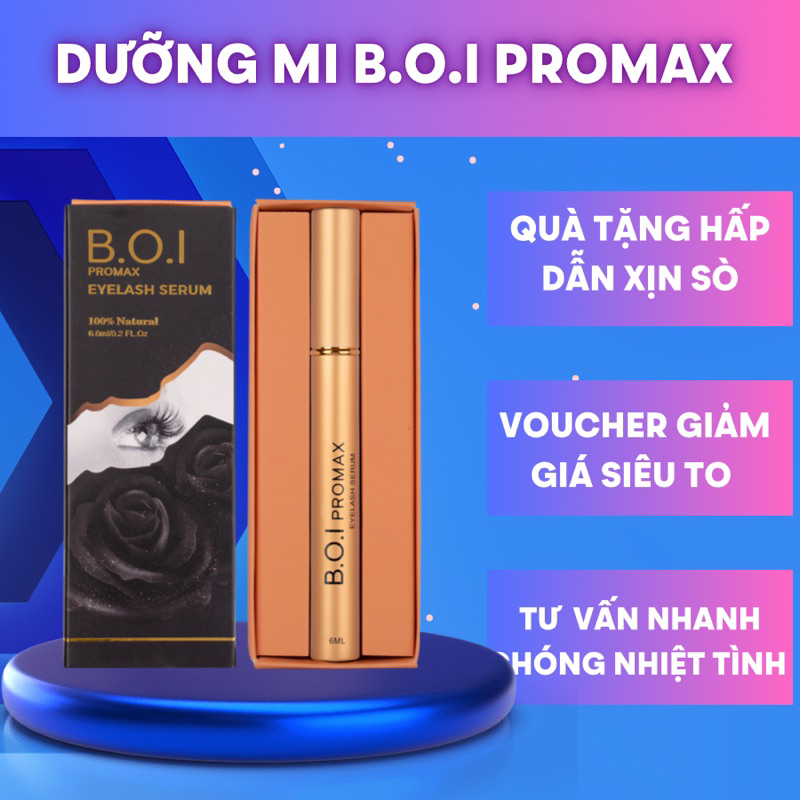 dưỡng mi BOI PROMAX ( mẫu mới) NEW