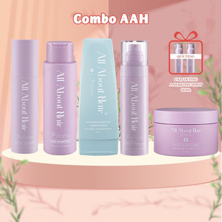 Combo full bộ chăm sóc tóc ahh all about hair